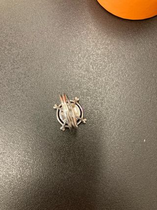 Anillo Tous Amatista y Plata