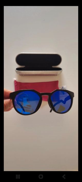 Oakley HSTN Gafas de Sol Negras y Azules