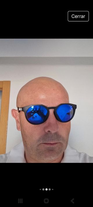 Oakley HSTN Gafas de Sol Negras y Azules