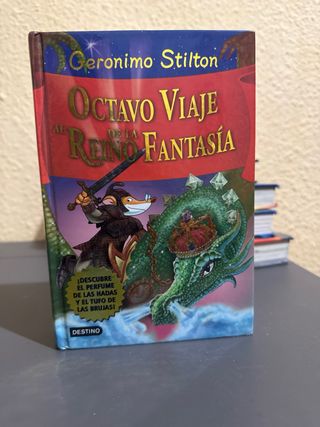 Lote 8libros Geronimo-Stilton Reino de la fantasía