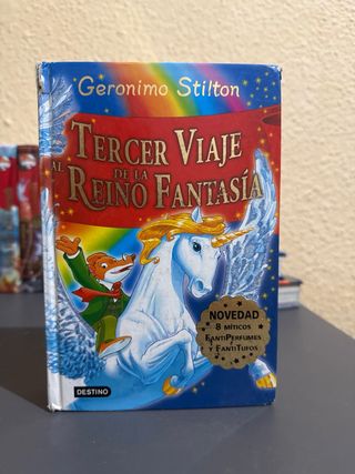 Lote 8libros Geronimo-Stilton Reino de la fantasía