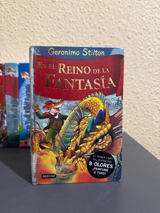 Lote 8libros Geronimo-Stilton Reino de la fantasía