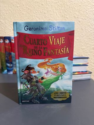 Lote 8libros Geronimo-Stilton Reino de la fantasía