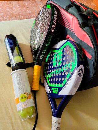2 Palas de Pádel con Bolsa