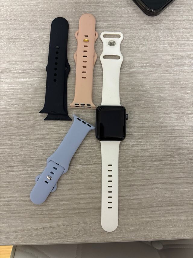 Apple Watch Series 3 Negro con Correas