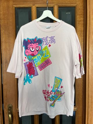 Camiseta Oversize Bershka