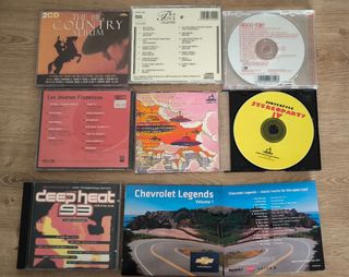 Lote 7 CD Recopilatorios: Country, Dance, Flamenco