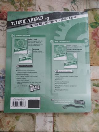 Libro de inglés Think Ahead ESO 3