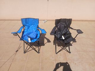 Sillas de pesca plegables (2 unidades)