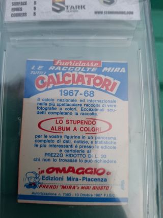 Figurina Beckenbauer Mira Calciatori 1967/68