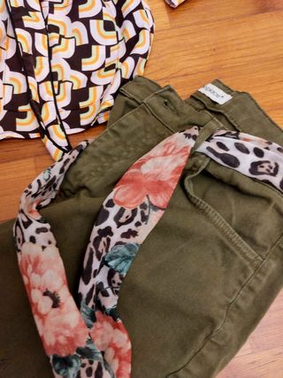 Completo Anyplace jeans verde e giacca