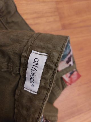 Completo Anyplace jeans verde e giacca