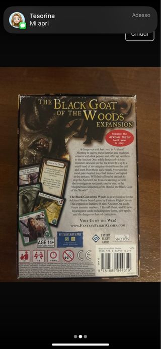 Arkham Horror The Black Goat of the Woods