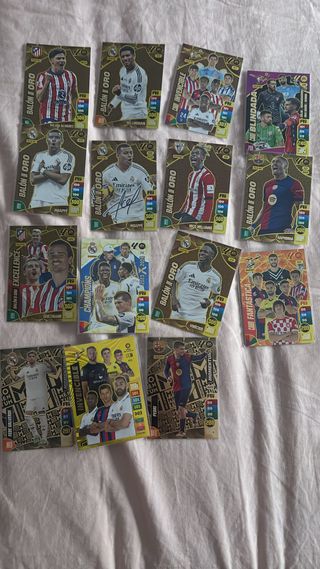 Colección Cromos Balón de Oro Fútbol