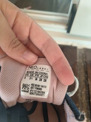 Adidas Neo Zapatillas Azul y Rosa