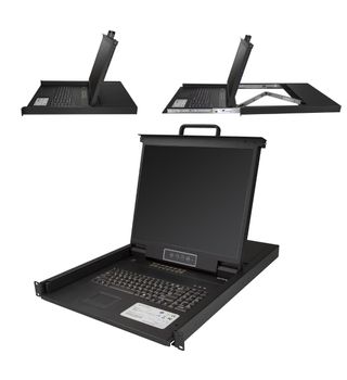 Consola KVM StarTech.com 16 Puertos Rack 19 "
