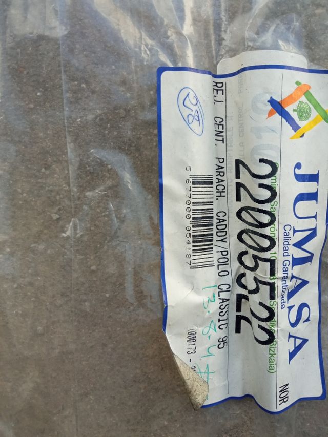 Rejilla Parachoques VW Polo Caddy