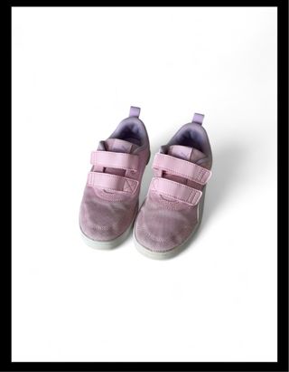 Scarpe Puma bambina rosa velcro n°30