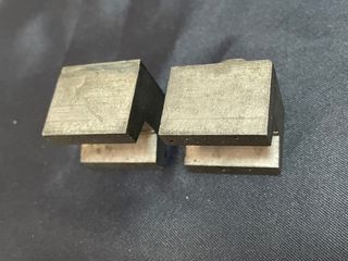 Lote tipos móviles de imprenta letras capitales B