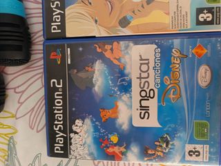 Lote SingStar PS2: Pop, Party y Canciones Disney