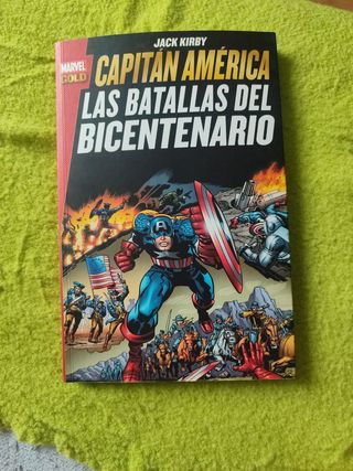 Capitán América 2 tomos Marvel gold