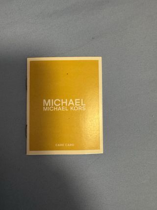 Bolso Michael Kors Marrón y Dorado