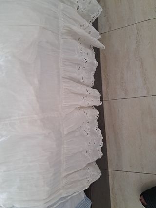 Vestido blanco ibicenco bordado