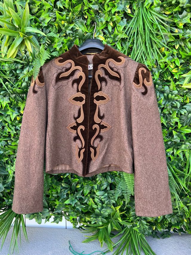 Chaqueta Escada Vintage Marrón