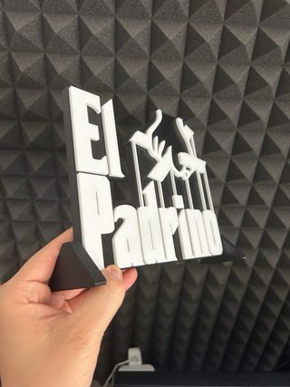 EL PADRINO - Logo 3D multicolor