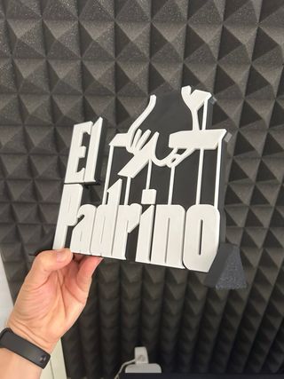 EL PADRINO - Logo 3D multicolor