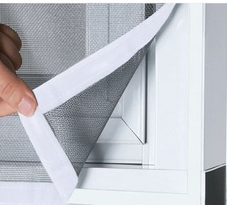 3 uds. Mosquiteras de velcro para ventana