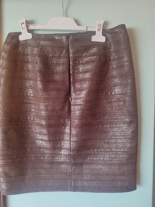 Falda Javier Simorra Marrón