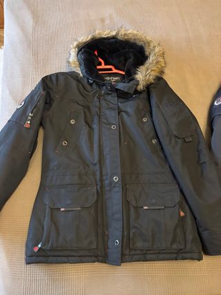 Abrigo Geographical Norway Negro