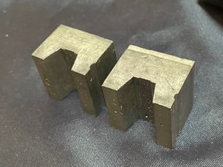 Lote tipos móviles de imprenta letras capitales H