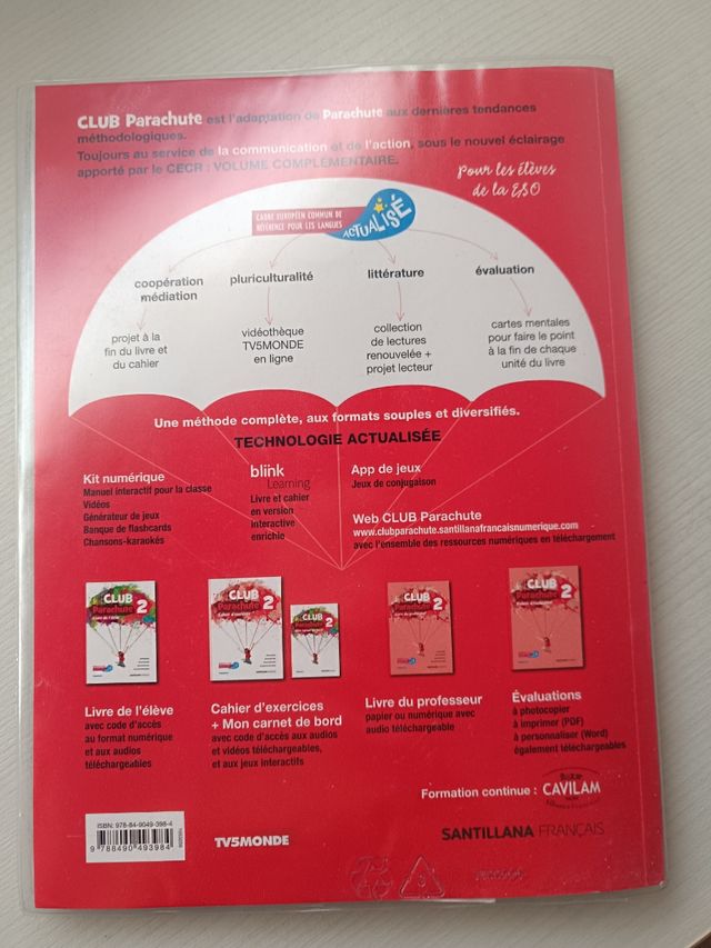 CLUB PARACHUTE 2 PACK ELEVE