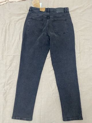 Pantalones vaqueros negros mujer