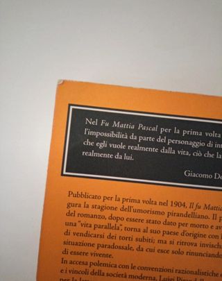 Il fu Mattia Pascal