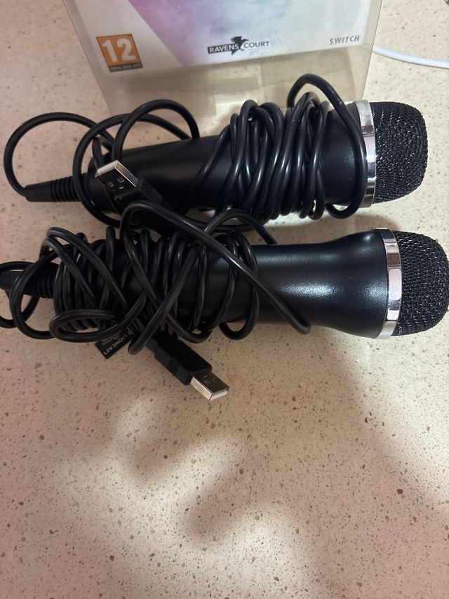 2 Micrófonos USB Nuevos