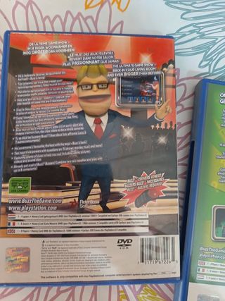 Pack 3 Juegos Buzz! PS2 (The Music, The Big, The S