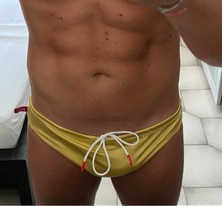 Costume slip uomo AussieBum Classic M oro