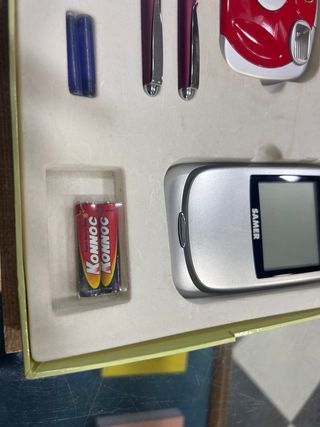 Set retro cámara digital + marco fotos + accesorio