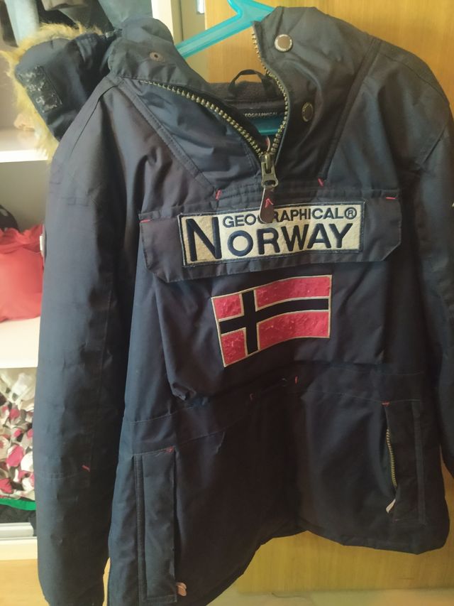 Parka Geographical Norway Azul Unisex