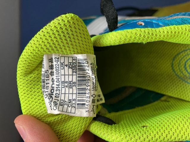 Zapatillas Atletismo Kalenji Verde/Azul para niño