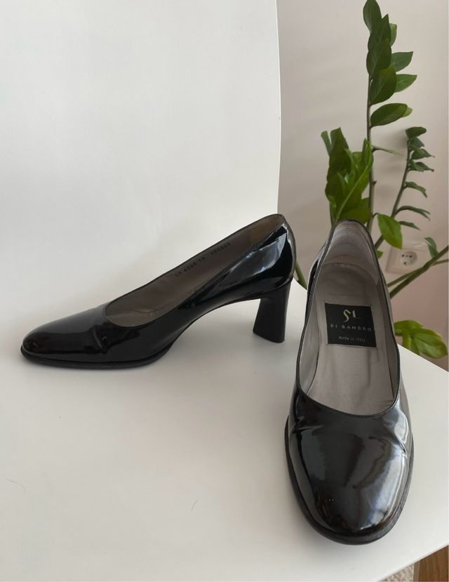 Zapatos de tacón negros Di Sandro