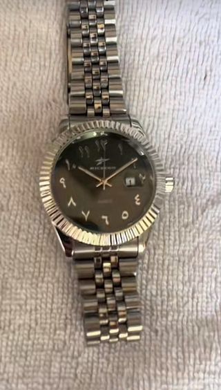Reloj RICECGO Acero Inoxidable Cuarzo negro
