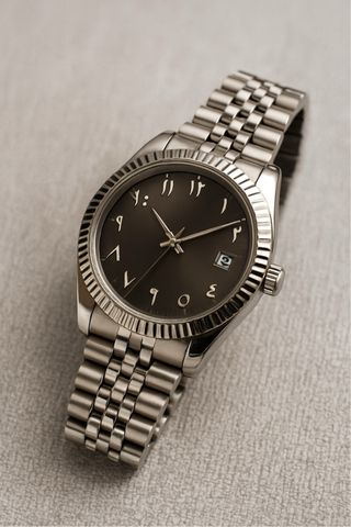 Reloj RICECGO Acero Inoxidable Cuarzo negro