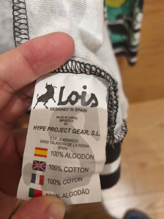 Sudadera Lois niña multicolor