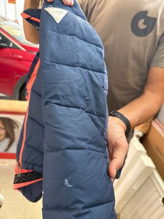 Abrigo de nieve Wedze azul 8 años.