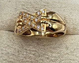 Anillo de oro 18 kt