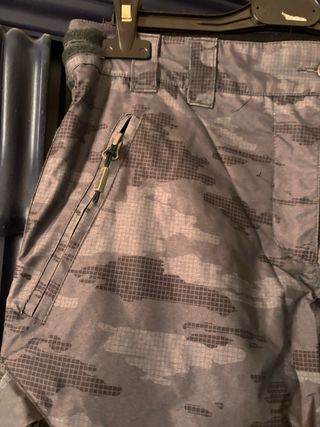 Pantaloni sci uomo camouflage